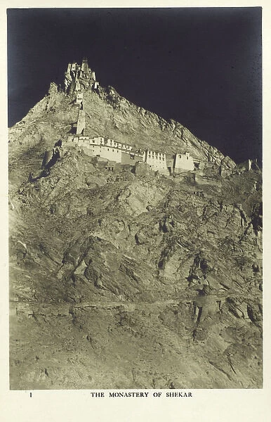 1922 British Mt Everest Expedition - Shekar Monastery
