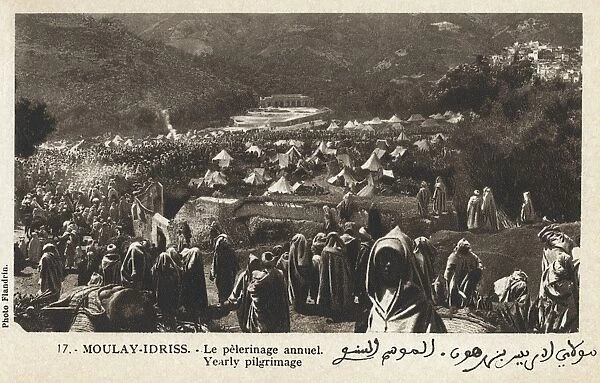Annual Pilgrimage at Moulay-Idriss, Morocco, North Africa