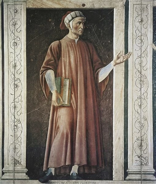 CASTAGNO, Andrea del (1423-1457). Dante Alighieri