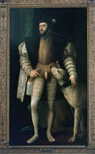 Charles I of Spain and V of Germany (1500-1558). Portrait o