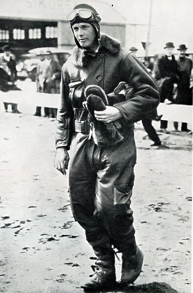 Colonel Charles Lindbergh, American aviator