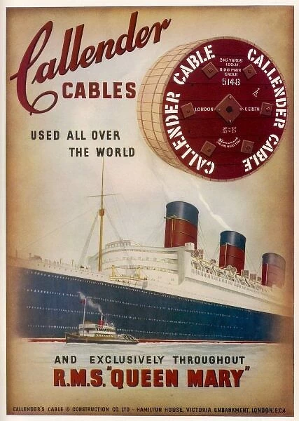 Cunard Queen Mary 1936