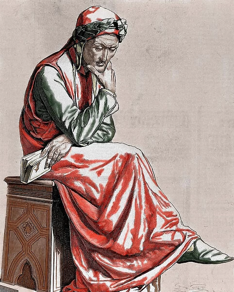 Dante Alighieri (1265-1321). Italian poet