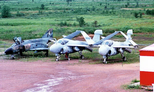 EA-6D Intruders 156984 & 151597, with EF-4C 63-7594