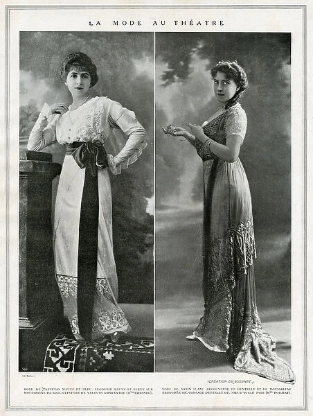 Fashion at the threatre 1912