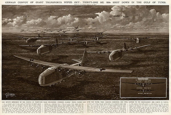 German losses in Gulf of Tunis by G. H. Davis