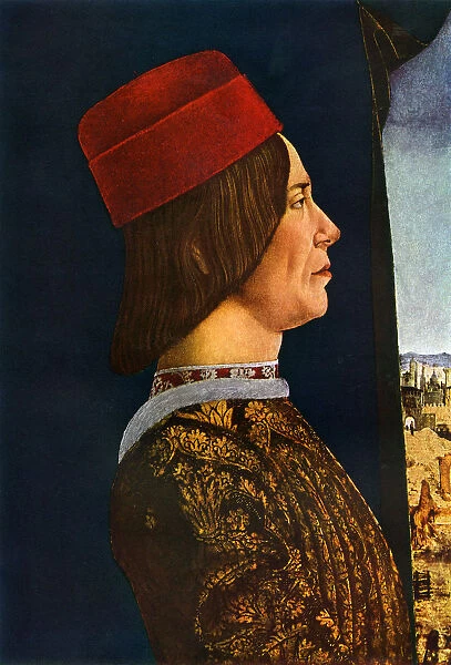Giovanni II Bentivoglio by Ercole Roberti