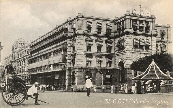 Grand Oriental Hotel, Colombo, Ceylon (Sri Lanka)