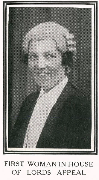 Margaret Kidd, first woman barrister at House of Lords