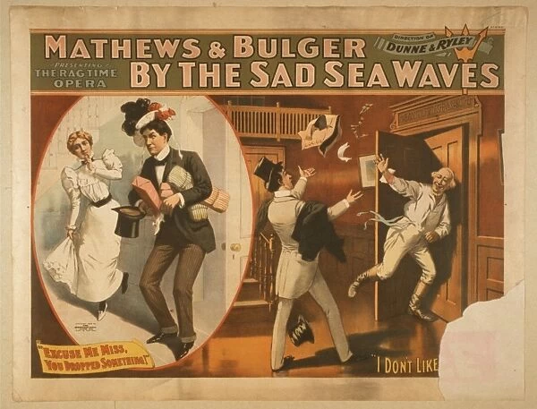 Mathews & Bulger presenting rag time opera, By the sad sea w