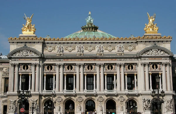 Palais Garnier or Opera Garnier (Theater Opera). Designed by
