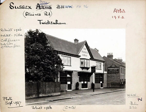Photograph of Sussex Arms, Twickenham (New), Greater London