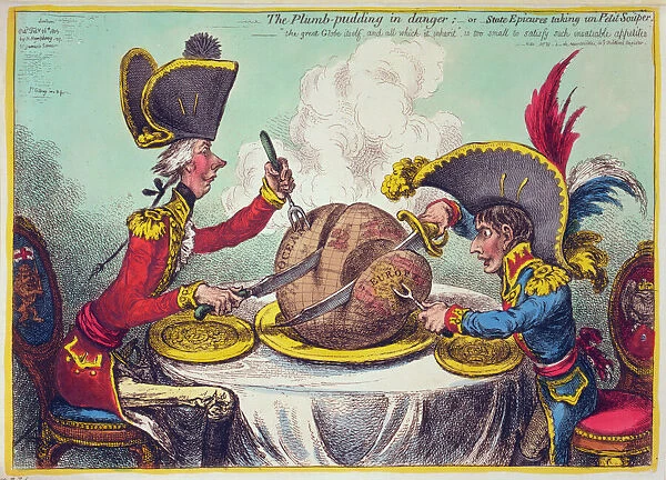 The Plumb-pudding in danger, or, State epicures taking un pe