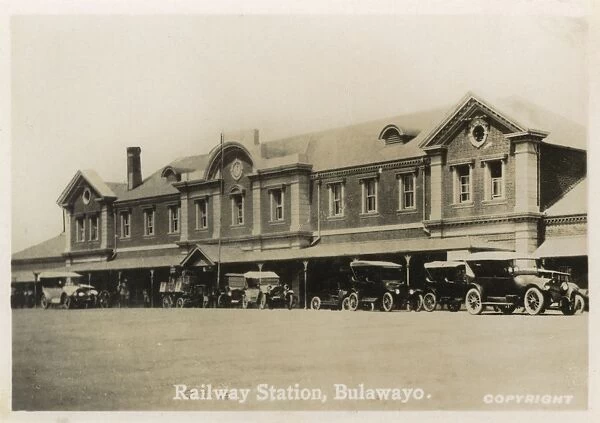 Railway Station, Bulawayo, Rhodesia (Zimbabwe)