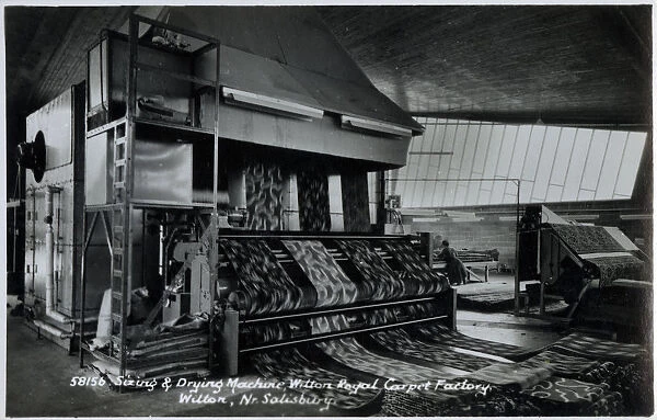 Sizing and Drying Machine, Witton Royal Carpet Factory