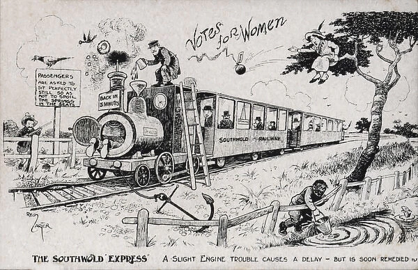 Suffragette Southwold Express Bomb