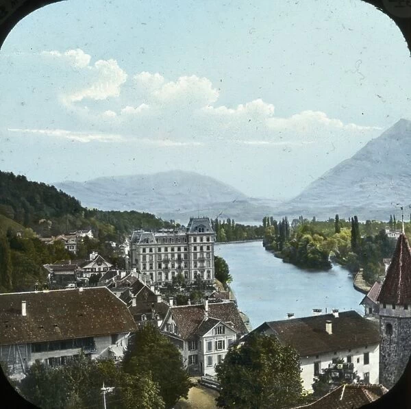 Switzerland - Thun, from the Churchyard