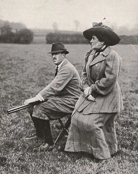Tatler photo of Hon Eddy Stonor & Mrs George Cornwallis-West