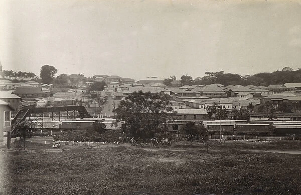 View of Kumasi, Ghana, Gold Coast, West Africa