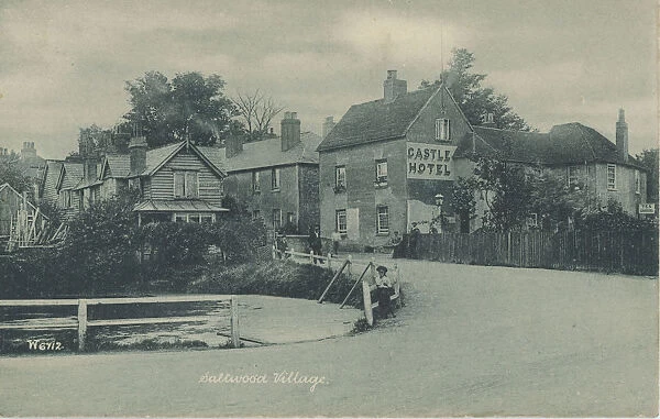 The Village - Showing the Castle Hotel