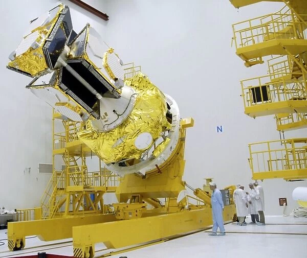Globalstar satellite preparation