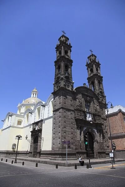 Iglesia de San Cristobal (Templo de San Cristobal), Puebla, Historic Center, UNESCO World Heritage Site, Puebla State, Mexico, North America