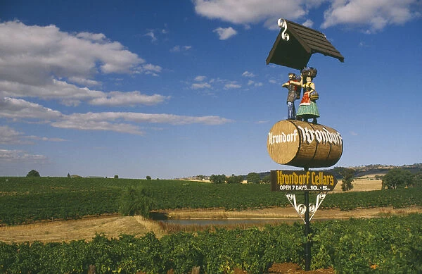 20061681. AUSTRALIA South Australia Barossa Valley Krondorf vineyards
