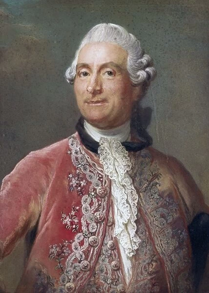 CHARLES de VERGENNES (1717-1787). Comte de Vergennes. French statesman. Pastel on paper