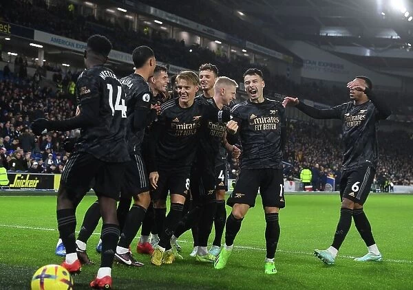 Arsenal's Eddie Nketiah Scores Third Goal in Brighton Victory, Premier League 2022-23