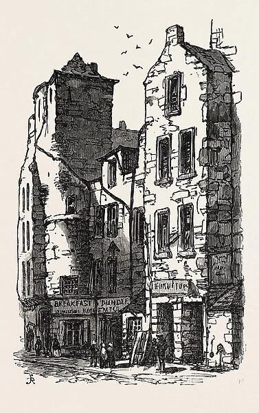 The British Association at Dundee: Old Houses, Fish Street, Uk, 1867