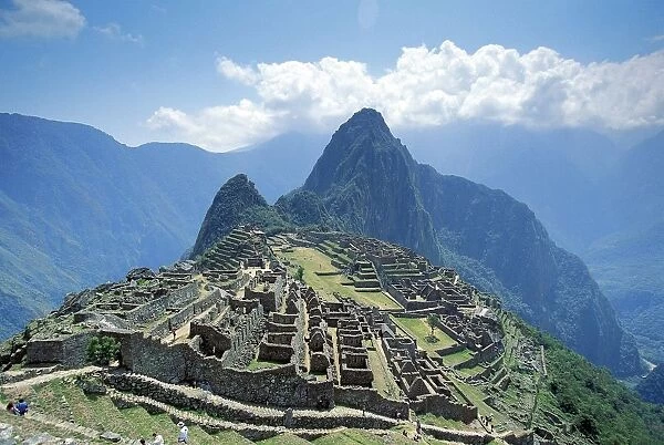 Peru, Urubamba Valley, Incas ruins of Machu Picchu