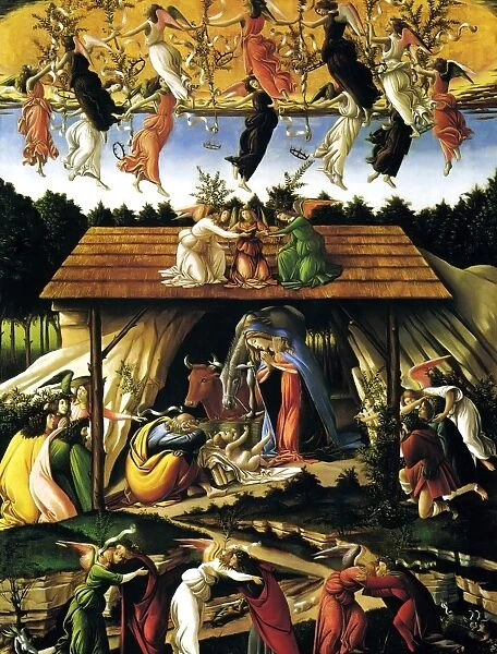 Sandro Botticelli, 1445 - 1510), Florentine, Italian painter. Adoration of the Magi, c