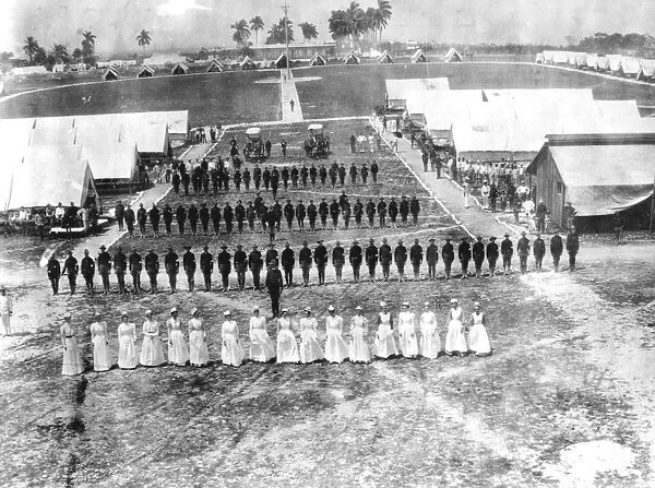 Spanish-Cuban-American War 1898: Field Hospital of 1st Division, 7th Army Corps, Camp Columbia
