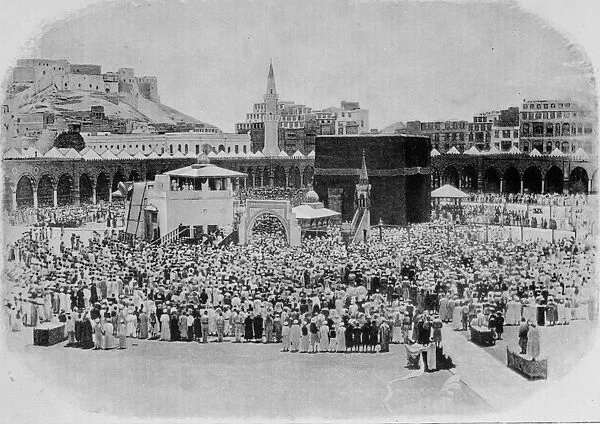 Pilgrims At Mecca