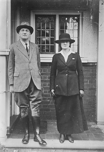 Lord and Lady Augustus Loftus. The sixth Marquess of Ely has found it necessary