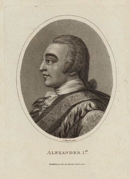 Alexander 1st (engraving)