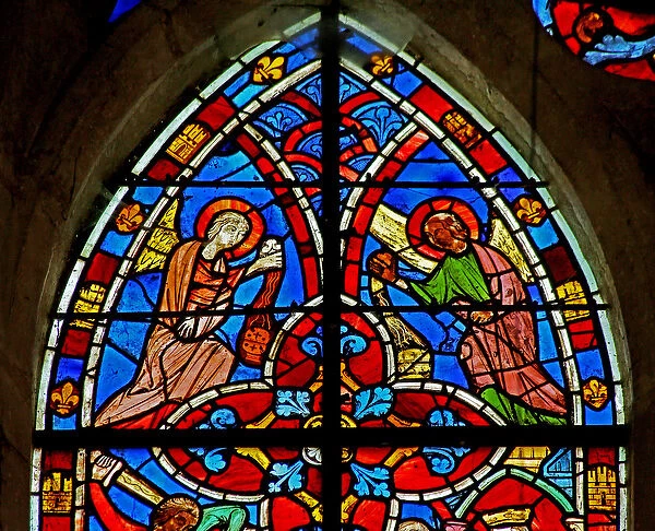 Angels (stained glass)