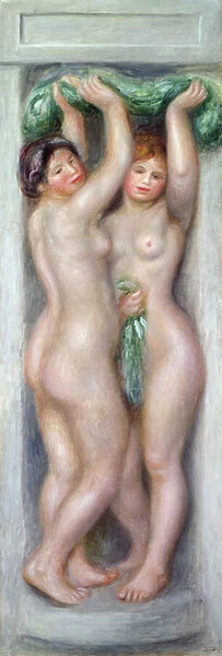 Caryatids, c. 1910 (oil on panel)