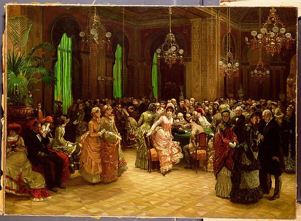 The Casino, Monte Carlo, 1884 (oil on canvas)