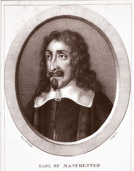 Earl of Manchester, attributed to Delaporte, engraved by de Langlume (litho)