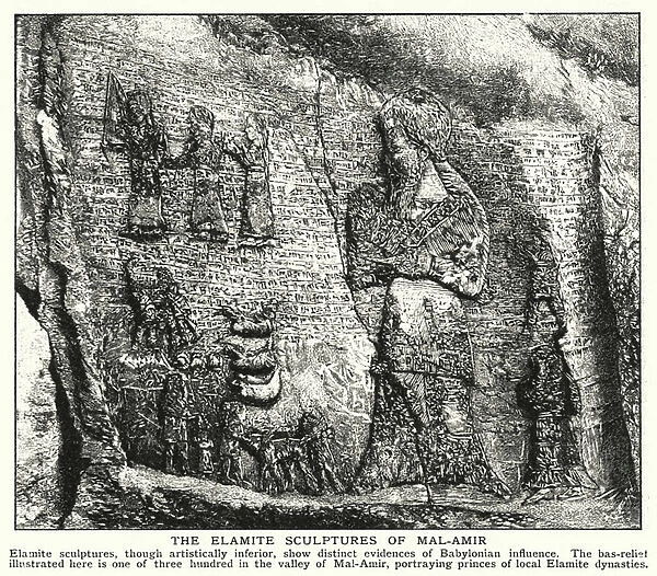 The Elamite sculptures of Mal-Amir (litho)