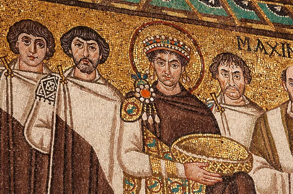 Emperor Justinian I (mosaic)