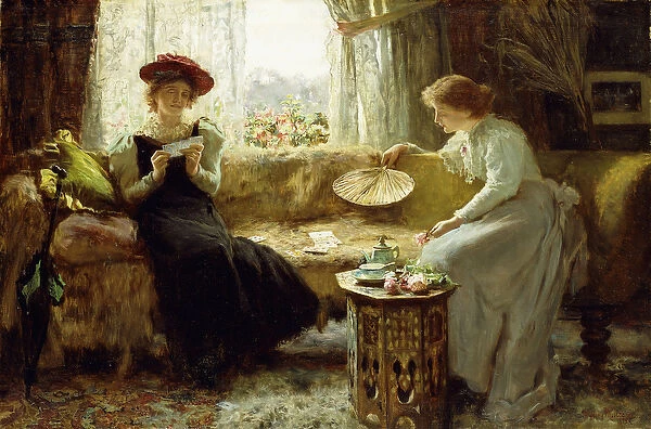Fortune Telling, 1895 (oil on canvas)