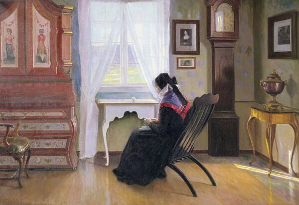 Grandmother, 1898 (oil on canvas)