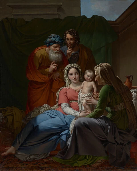 The Holy Family, c. 1820 (oil on canvas)