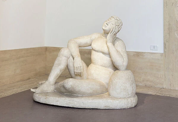 Il dormiente, c. 1921, Arturo Martini (sculpture)
