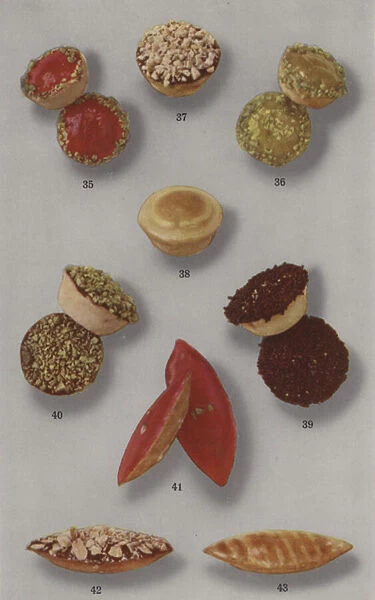 Illustration for marzipan brochure (colour photo)