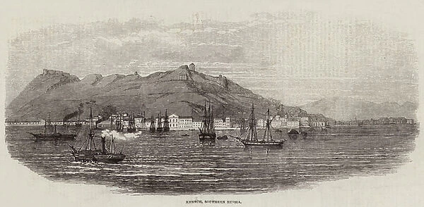 Kertch, Southern Russia (engraving)