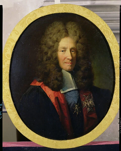 Louis Phelypeaux (1643-1727) Count of Pontchartrain (oil on canvas)