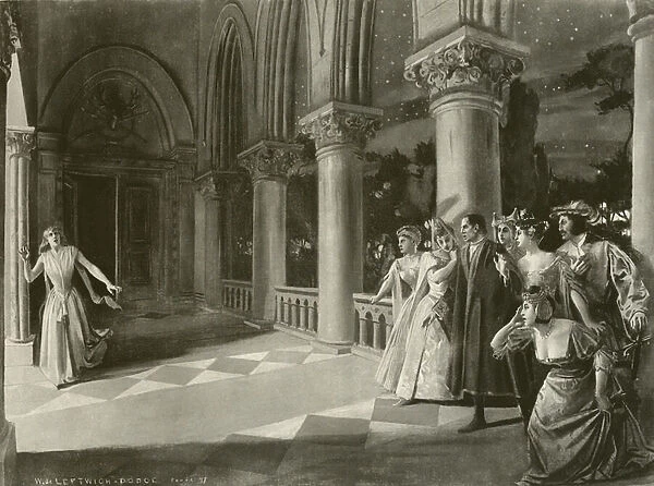 Lucia di Lammermoor, Act III scene vi (gravure)